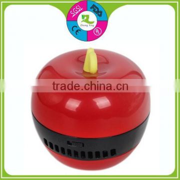 mini apple shape robotic desktop vacuum cleaner for computer