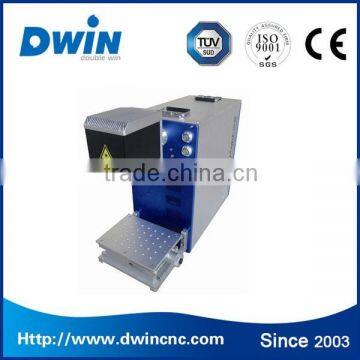 10w fiber metal tool laser marking engraving machine with rotary