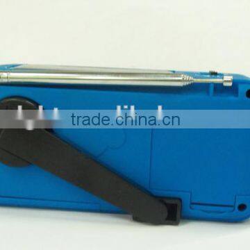 Portable With LED Emergency Flashlight With Muilti-band Solar Dynamo Radio Solar Energy Dynamo Radio photo-2