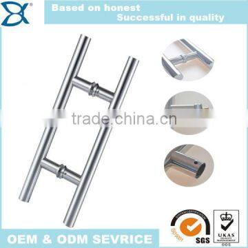 Stainless steel 1.0mm thick glass door handle & bathroom door