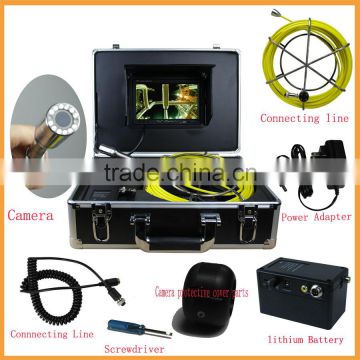 2016 Newest products! 7.0 inches 700TVL Sewer Pipe Inspection Camera With Waterproof IP68