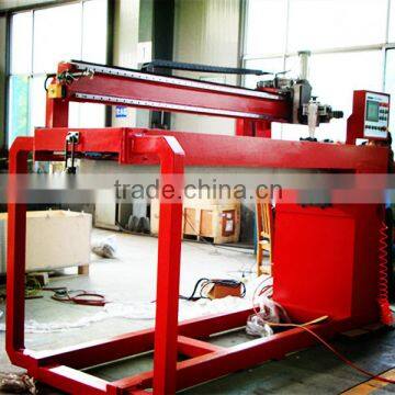 TIG/MIG Longitudinal Seam Welding Machine Used For Outside Pipe Duct Seam Weld