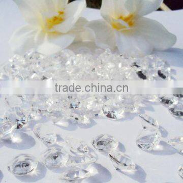 Clear Acrylic Diamond Shaped Confetti