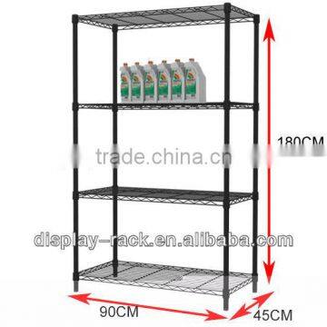 used supermarket 4 layers wire clothes storage shelf HSX-DR0594