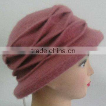 100%Wool knitted hats for women