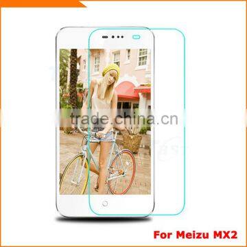 Original tempred glass screen protector for Meizu MX2, Hot selling for Meizu MX2 screen protector