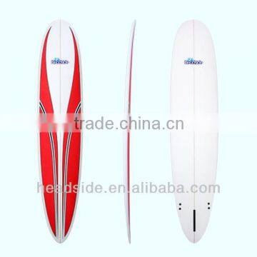 2014 New Surfing Products Painting Design PU Foam Surfboard Longboard