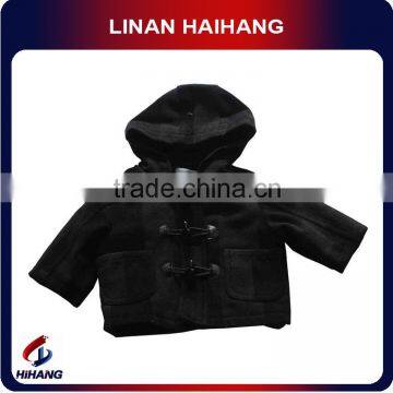 boy child trench coat of check fur hooded boys clothes