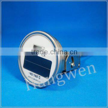 Solar adjustable digital thermometer