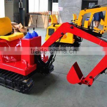 Kids Ride on Toy Mini Excavator 360 Degree Rotation Amusement Equipment for Sale photo-2