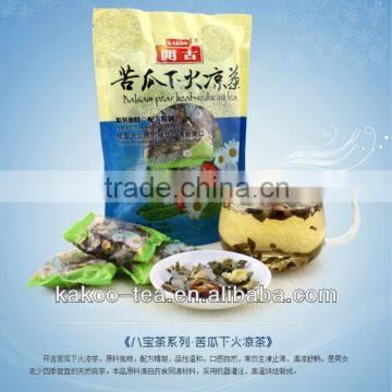 Chinese refine eight treasures herbal tea of balsam pear