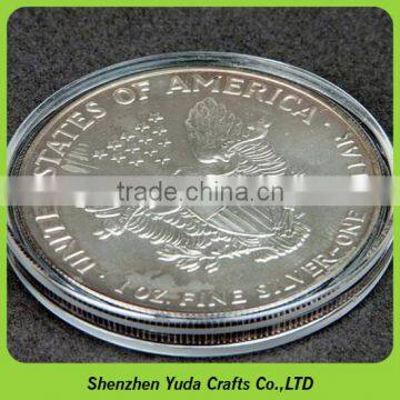Clear Plastic Coin Holder Customized Metal Coin Capsules photo-6