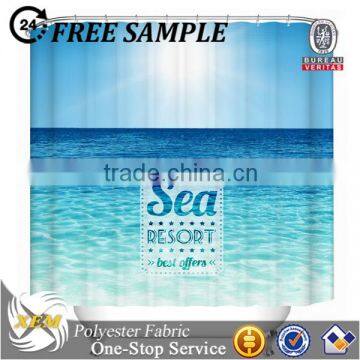 Coated fabric for Shower Curtain printed