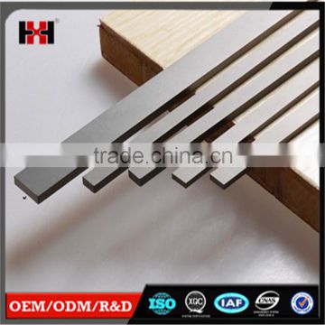 2016 China Wholesale woodworking strips high hardness tool tungsten carbide blank wear parts carbide strips carbide customized