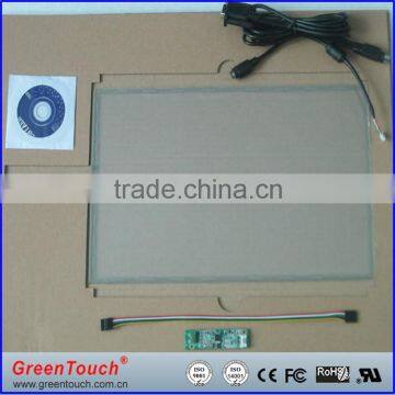 Digital 3M 15.6 Inch 5 Wire Resistive Touch Screen For Industry Use