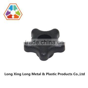 Injection plastic PA6 55*27*M6 plastic furniture knob/screw
