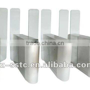 Finger print attendance system sliding turnstile/Finger print accesing system sliding barrier gate