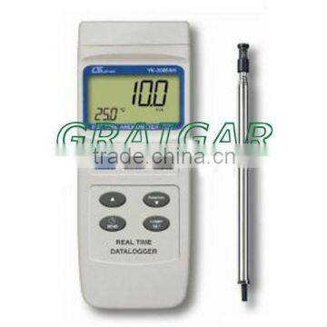 0.2-20m/s, K / J thermocouple,tiny glass bead thermistor, hot wire anemometer YK-2005AH