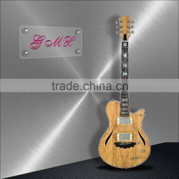 directly factory Hollow body sunburst color electric jazz guitars for sale