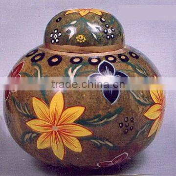 Marble Painted Jar