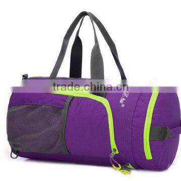 2016 China Multi Function Foldable Duffel Travel Bag With Shoulder Strap photo-4
