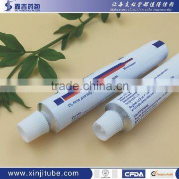 ISO factory supply Cosmetic Type aluminium collapsible tube/ BS 2006