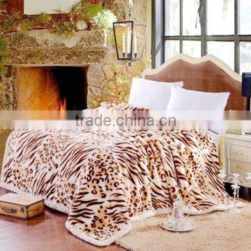 Heavy thick home use Raschel blankets