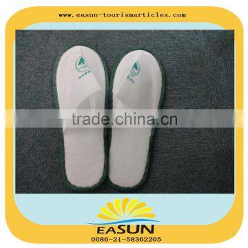 Promotional OEM logo import cheap hotel slippers eva