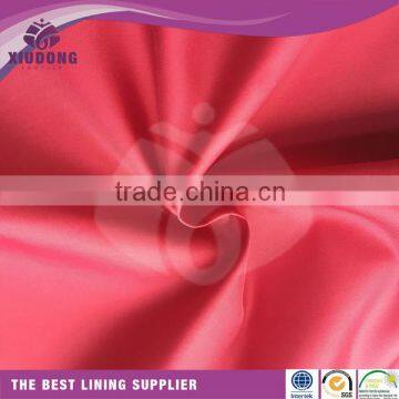 190T polyester taffeta fabric lining for coats