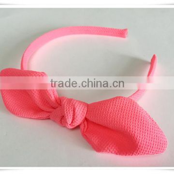 Fancy headbands for girls bow tie hairband and ribbon bow hair band