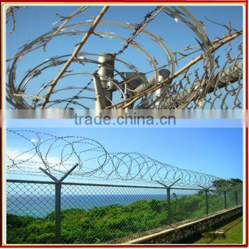 Factory price razor wire fence/ razor barbed wire/ concertina razor wire