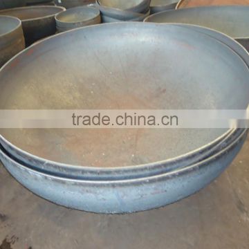 Spherical Steel end cap for steel tube stainless steel cap