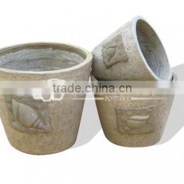 Vietnam Garden Cement Planter Lightweight Concrete Containers