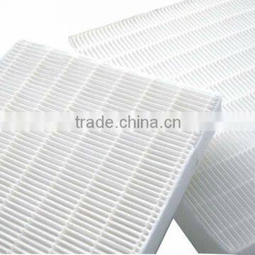 Mini Pleat PP Filter Media with efficiency range from F6-H11