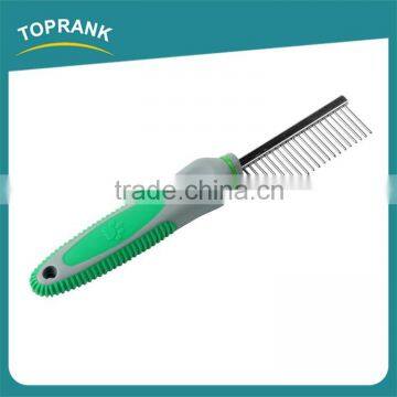 19.5*3CM dog grooming comb Stainless steel pins dog comb