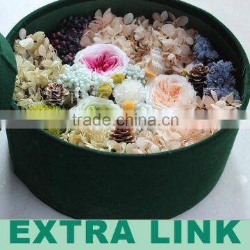 China Supplier Trade Assurance Cylinder Shaped Paper Flower Box photo-4