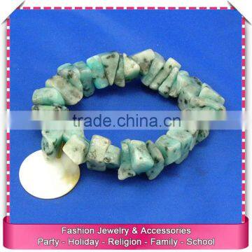 Best quality jade bracelet price from china, hot sale stone bead bracelet