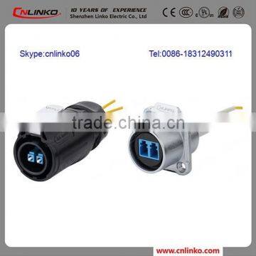 IP65 Waterproof Fiber Optic Connector wih Dus Cap