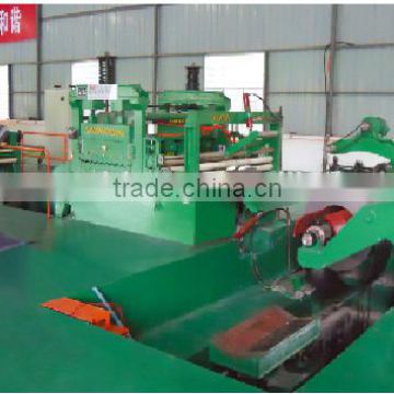 metal sheet decoil and cutting line