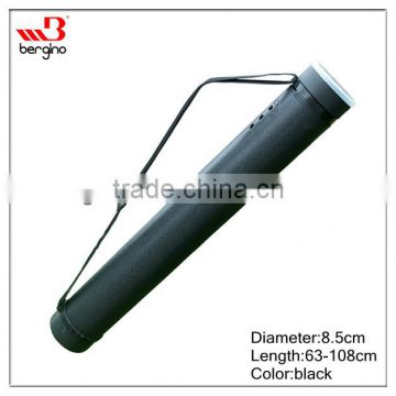 diameter 8.5cm stretchable plastic map tube scroll holder