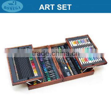 BGN-SMGJX-174 Bergino 174pcs Deluxe Art Set in Wooden Case