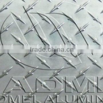 Bright Stucco Embossed Aluminum Sheet For Construction