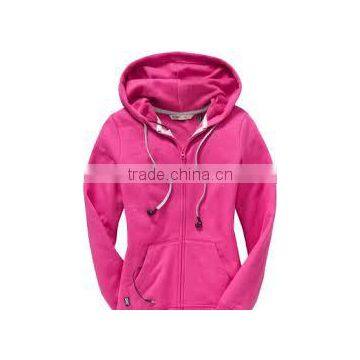 ladies fashion hoodies/Customized hoody sweatshirt/fleece hoodies,zipper kangaroo pocket Hoodie / Custom Zip Hoodies