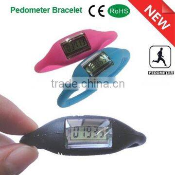 Free sample pedometer wristband fitness tracker