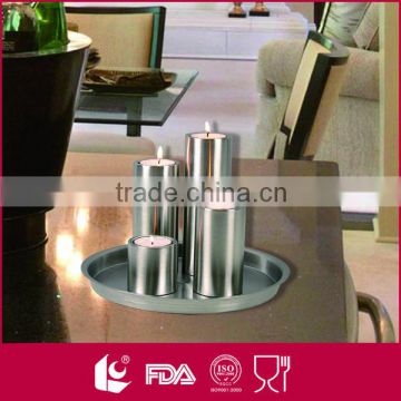 Wholesale stainless steel church candle holder