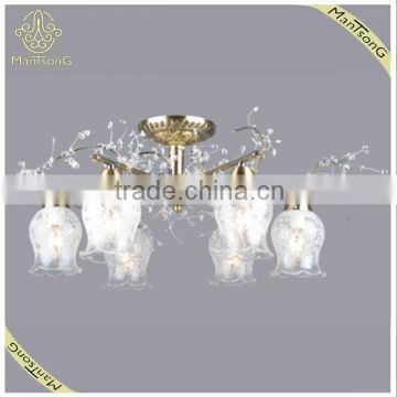 2016 Wholesale Classic Style 6 Lights Antique Bronze Color Flower Chandelier, Pendant Lamp