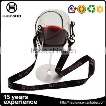 durable delicate beer holder wine glass lanyard