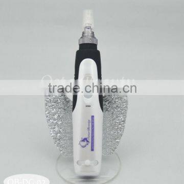 electric derma stamp pen with replacement needle cartridge DG 02