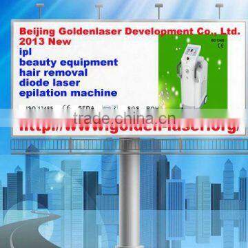 2013 Hot sale www.golden-laser.org rf machine korea rf skin tightening machine