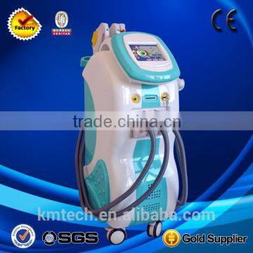 Factory price 2016 SHR Elight IPL Nd yag laser RF 5in1 beauty parlour machines